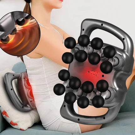 Pistolet de Massage Musculaire Professionnel – 16 Têtes Interchangeables
