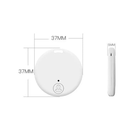 Mini Localisateur GPS & Bluetooth Anti‑Perte – Porte‑Clés Intelligent avec Alarme, Suivi Clés, Portefeuille, Animaux & Enfants