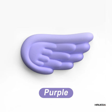 Repose‑Poignet Ergonomique « Aile d’Ange » – Clavier Mécanique & Souris, Mousse à Mémoire de Forme