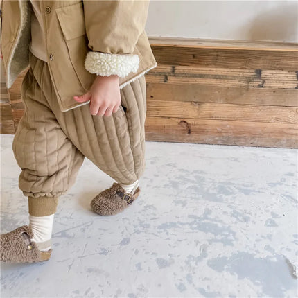 Veste Hiver Enfant Rembourrée en Coton – Chaude & Confortable – Garçons et Filles 2 à 7 Ans