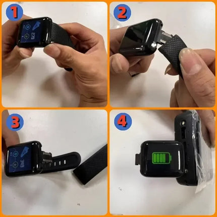 Xiaomi D18 Smartwatch – Écran Couleur Circulaire, Multi‑Sports, Appels & Notifications, Contrôle Musique & Photo – Bracelet Intelligent