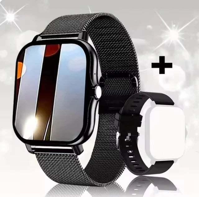 KESHUYOU 2025 – Montre Intelligente Bluetooth avec Appels, Moniteur Oxygène & Pression Artérielle – Smartwatch Unisexe Idéale en Cadeau