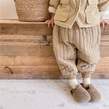 Veste Hiver Enfant Rembourrée en Coton – Chaude & Confortable – Garçons et Filles 2 à 7 Ans