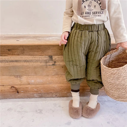 Veste Hiver Enfant Rembourrée en Coton – Chaude & Confortable – Garçons et Filles 2 à 7 Ans