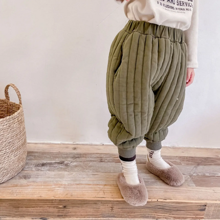 Veste Hiver Enfant Rembourrée en Coton – Chaude & Confortable – Garçons et Filles 2 à 7 Ans