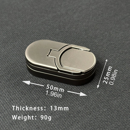 Cible Push Slider – Jouet Fidget Métal pour Adultes – Curseur Haptique EDC – Décompression & Anti‑Stress – Cadeau Original