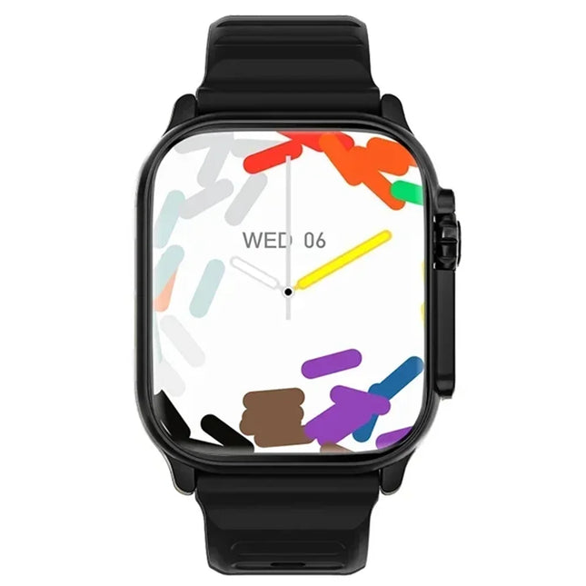 LAXASFIT T900 Ultra – Montre Connectée Mixte – Bluetooth – Moniteur Cardiaque & Notifications – Compatible Android & iOS