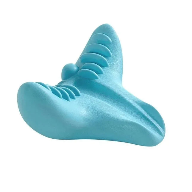Relaxeur du Cou & des Épaules – Traction Cervicale & Oreiller de Massage