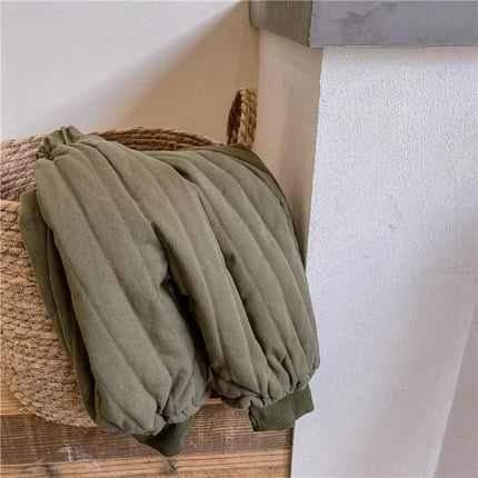 Veste Hiver Enfant Rembourrée en Coton – Chaude & Confortable – Garçons et Filles 2 à 7 Ans