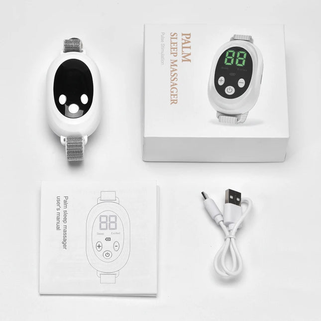 Appareil de Sommeil Intelligent – 2 Modes, 20 Niveaux d’Intensité – Soulagement de l’Anxiété, Insomnie & Relaxation Neurologique