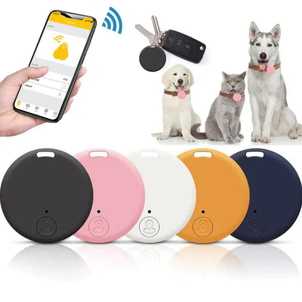 Mini Localisateur GPS & Bluetooth Anti‑Perte – Porte‑Clés Intelligent avec Alarme, Suivi Clés, Portefeuille, Animaux & Enfants