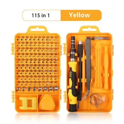 Kit d’Embouts de Tournevis Magnétiques de Précision – Embouts Hexagonaux & Torx avec Poignée – Réparation Téléphone, PC & Électronique