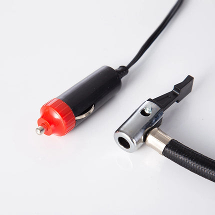 Mini Compresseur d’Air Robuste 12V – 300 PSI – Pompe Gonflable pour Pneus de Voiture – Corps Métal – Manomètre Numérique Intégré