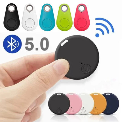 Mini Localisateur GPS & Bluetooth Anti‑Perte – Porte‑Clés Intelligent avec Alarme, Suivi Clés, Portefeuille, Animaux & Enfants