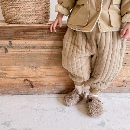 Veste Hiver Enfant Rembourrée en Coton – Chaude & Confortable – Garçons et Filles 2 à 7 Ans