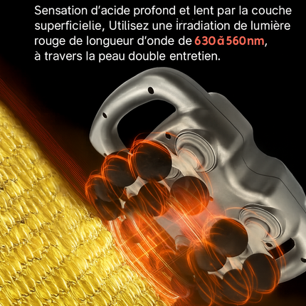 Pistolet de Massage Musculaire Professionnel – 16 Têtes Interchangeables