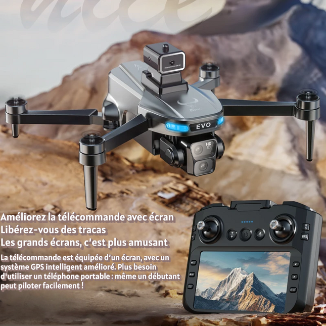 Xiaomi SG901 MAX – Drone Professionnel Pliable Sans Balais – Caméra 8K HD – GPS – Évitement d’Obstacles – Télécommande avec Grand Écran