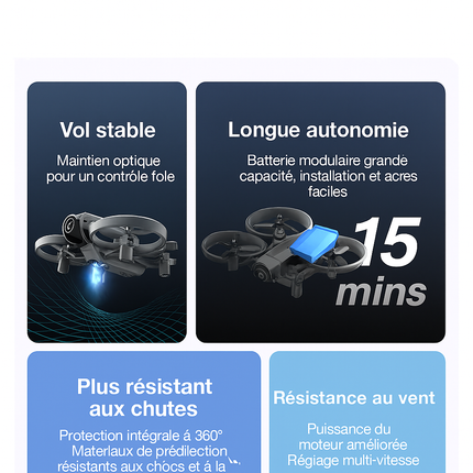 Xiaomi Original GT3 – Drone Professionnel 5G GPS – Caméra Double 8K HD – Photographie Aérienne – Quadrirotor Pliable avec Télécommande