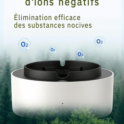 Tampon de coton pour Cendrier circulaire antifumée multifonctionnel
