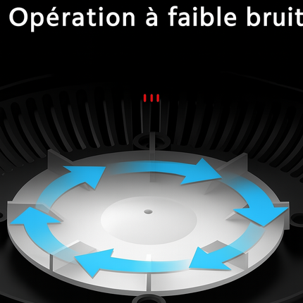 Tampon de coton pour Cendrier circulaire antifumée multifonctionnel