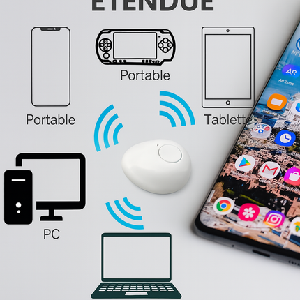 Écouteurs invisibles Mini V5.2 Bluetooth TWS intraoculaires