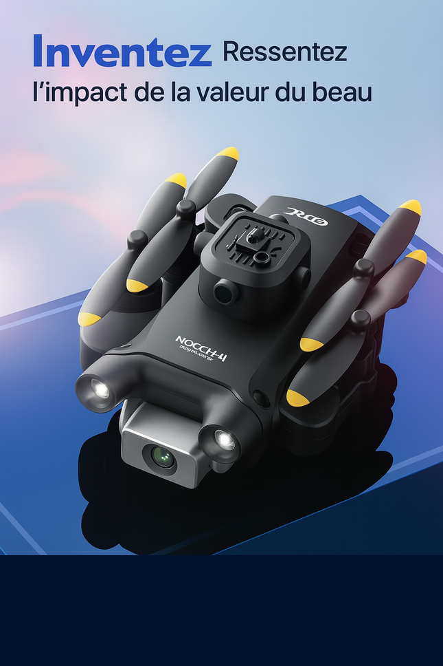 Xiaomi V30 4DRC Mini Drone – Caméra 8K HD FPV – Évitement d’Obstacles à 5 Côtés – Drone RC Professionnel