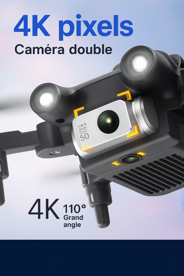 Xiaomi V30 4DRC Mini Drone – Caméra 8K HD FPV – Évitement d’Obstacles à 5 Côtés – Drone RC Professionnel