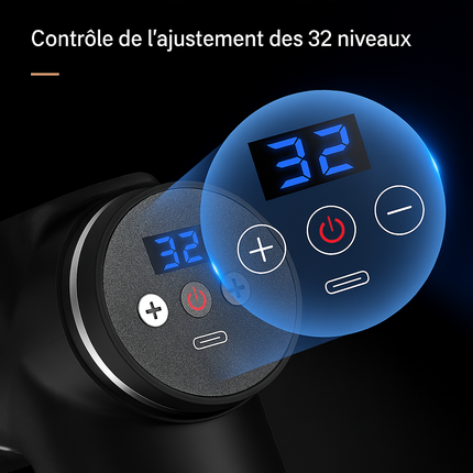 Mini Pistolet de Massage Fascia – Relaxation Musculaire & Récupération Express