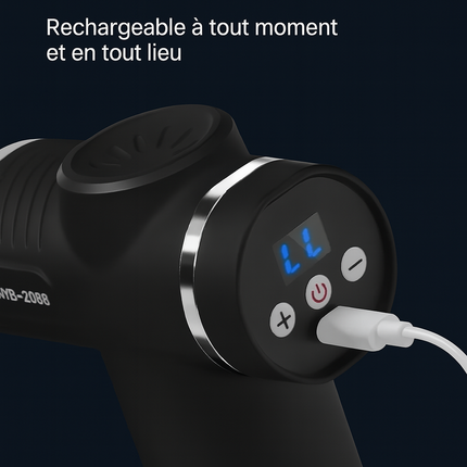 Mini Pistolet de Massage Fascia – Relaxation Musculaire & Récupération Express
