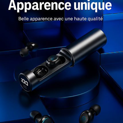 TWS N21 – Écouteurs Sans Fil Bluetooth Haute Qualité – Micro Intégré – Sport Étanche – Son HD & Appels Silencieux