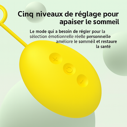 Appareil d’Aide au Sommeil & Relaxation – Massage Cérébral, Soulagement de l’Anxiété & Amélioration du Sommeil Profond